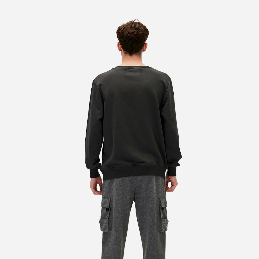 Bad Bear Crewneck Raven Erkek Sweatshirt