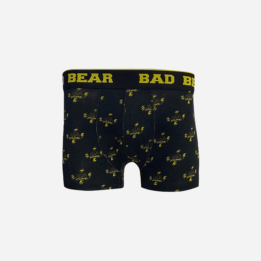 Bad Bear Voltage Siyah Desenli Erkek Boxer