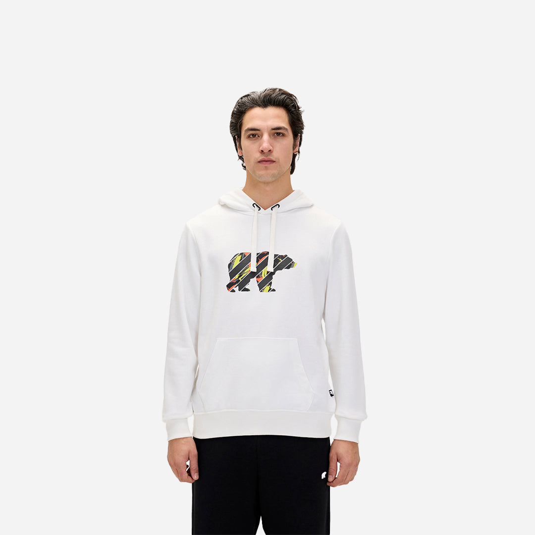 Bad Bear Mono Beyaz Erkek Sweatshirt