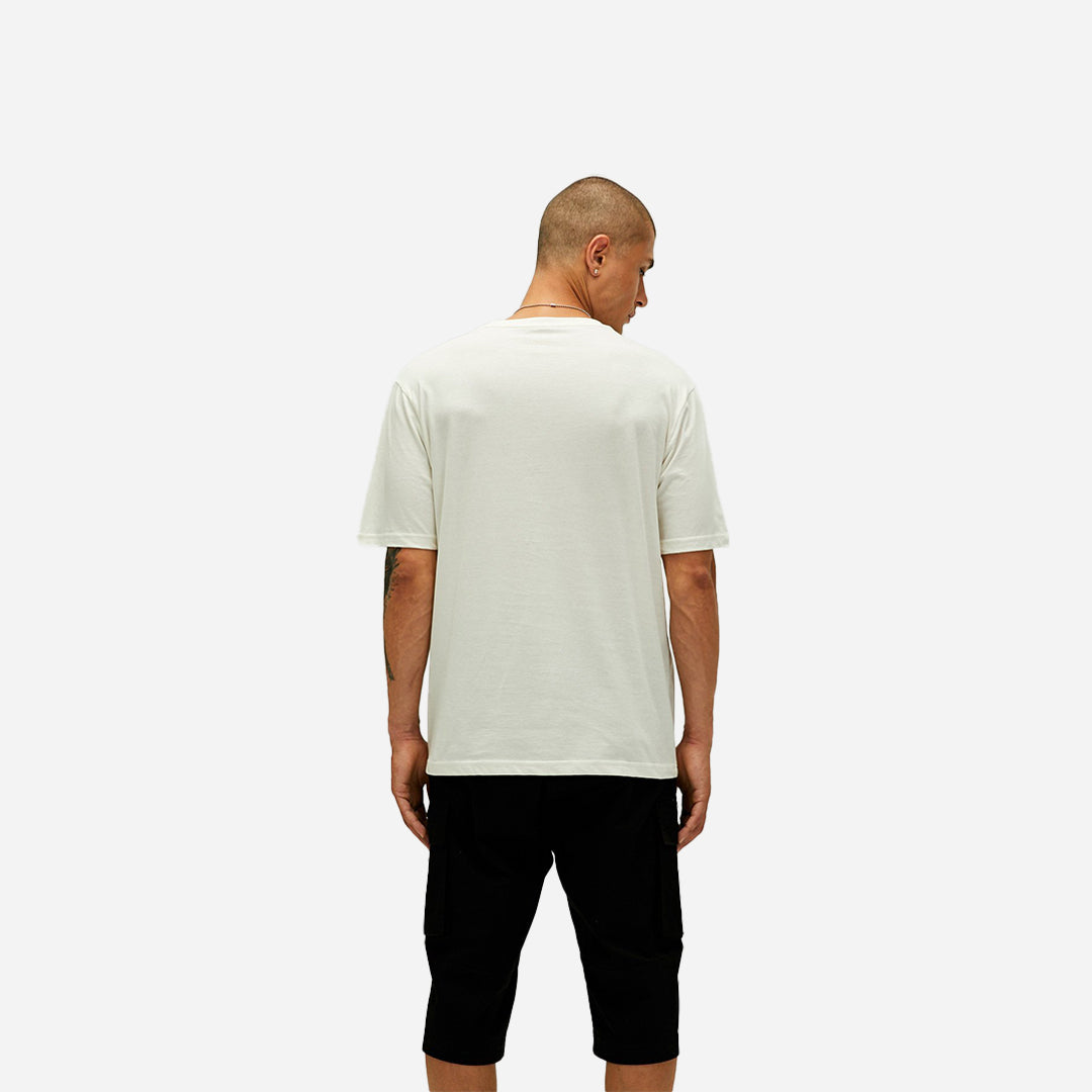 Bad Bear Liber Oversize T-Shirt Marshmallow Beyaz Basic Erkek Tişört