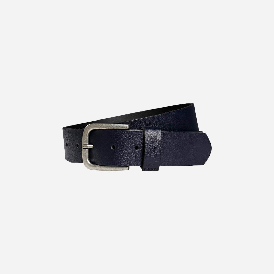 Bad Bear Point Belt Lacivert Deri Erkek Kemer