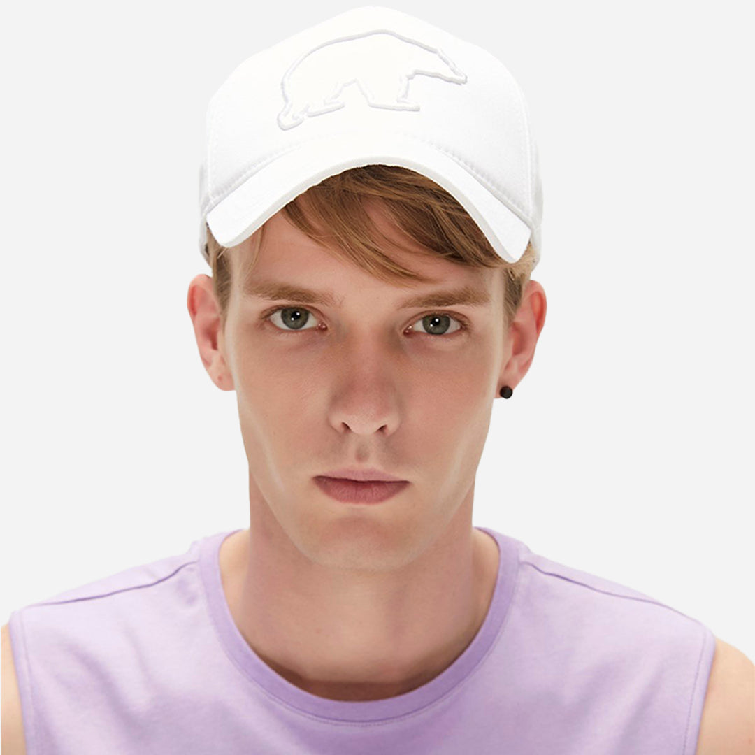 Bad Bear Logo Cap Off-White Beyaz Unisex Şapka
