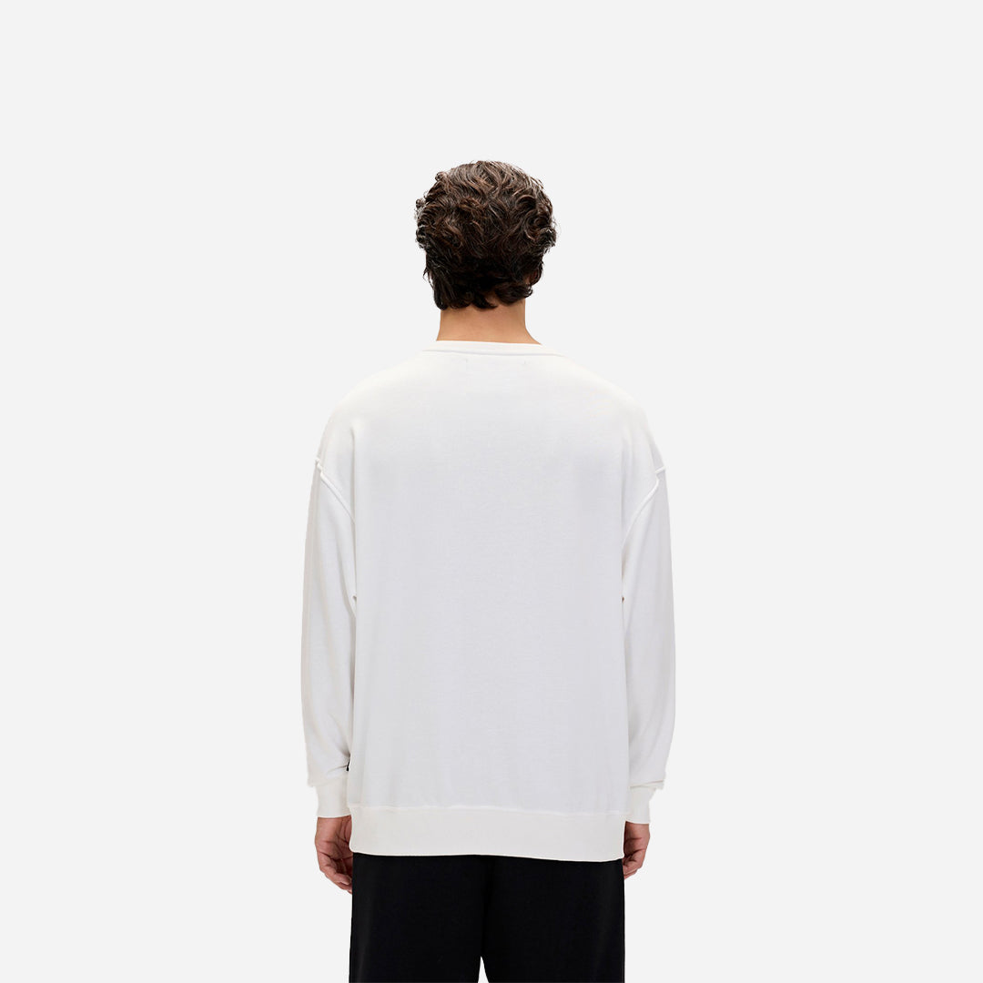 Bad Bear Javed Beyaz Erkek Sweatshirt