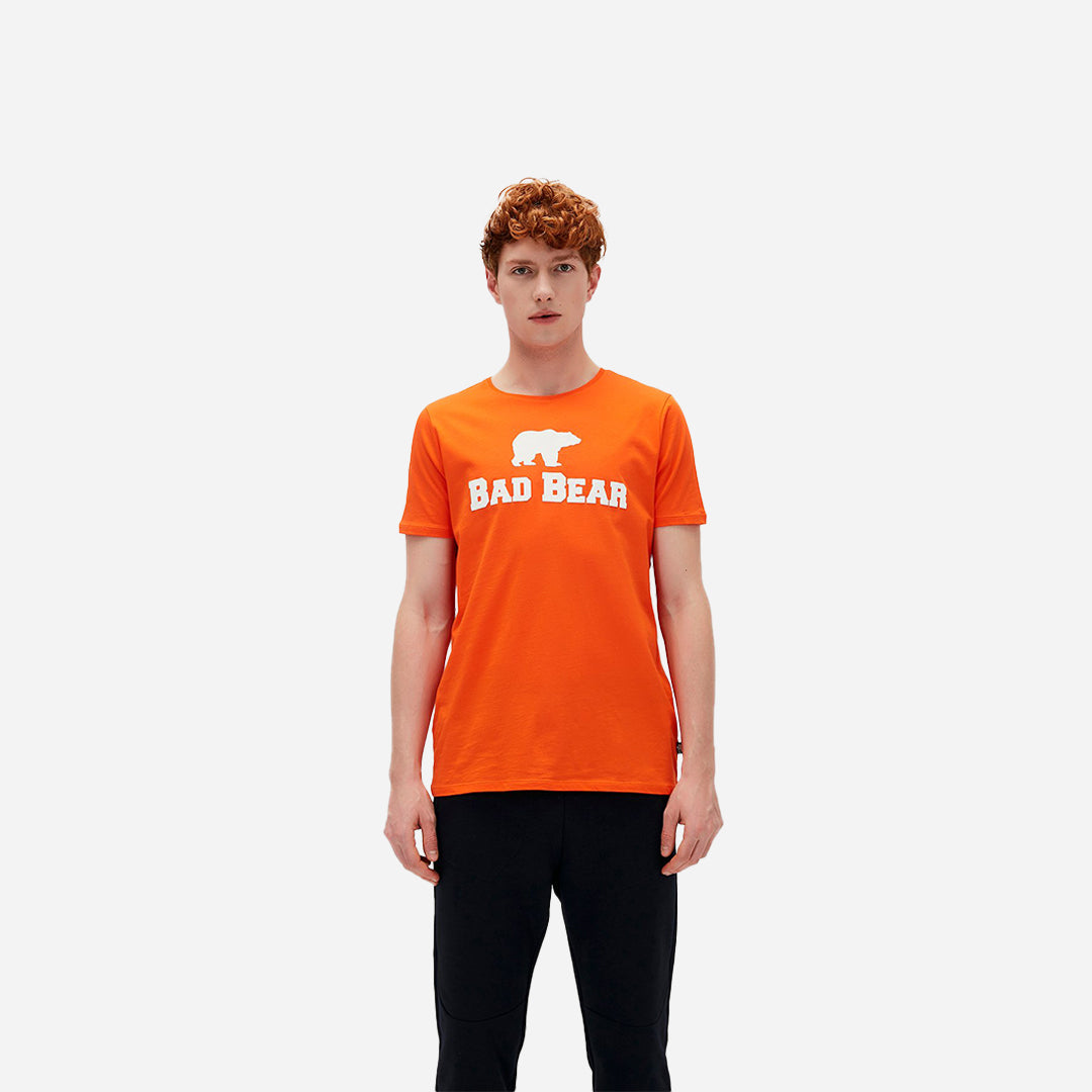 Bad Bear Tee Turuncu Baskılı Erkek Tişört