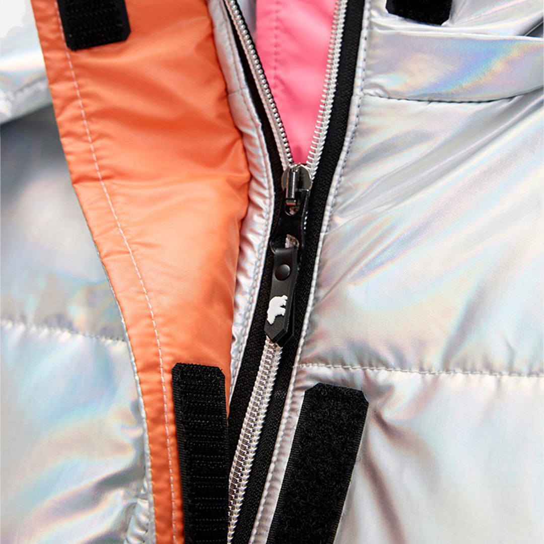 Bad Bear Jolene Gümüş Gri Puffer Mont