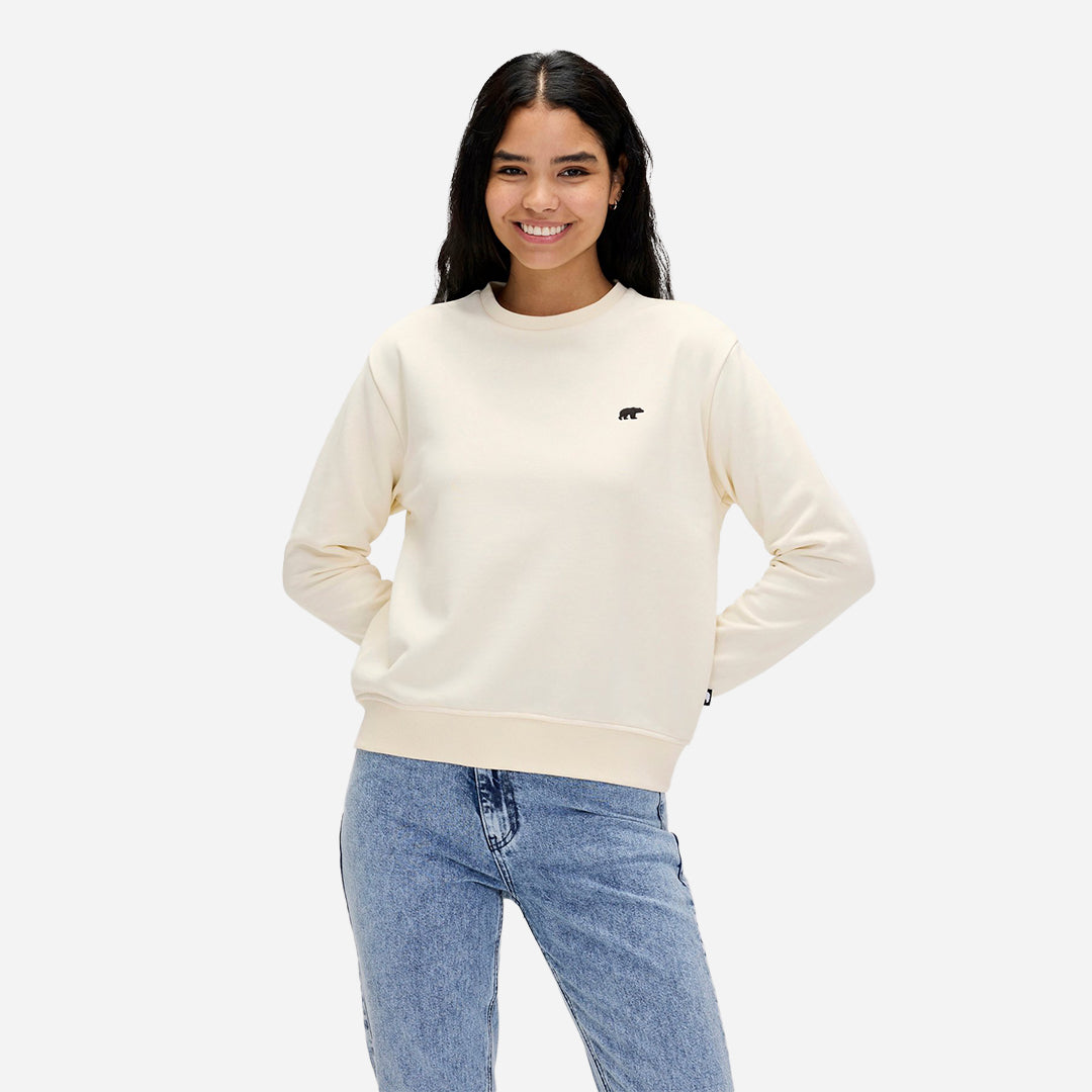 Bad Bear Basic Marshmallow Kadın Sweatshirt