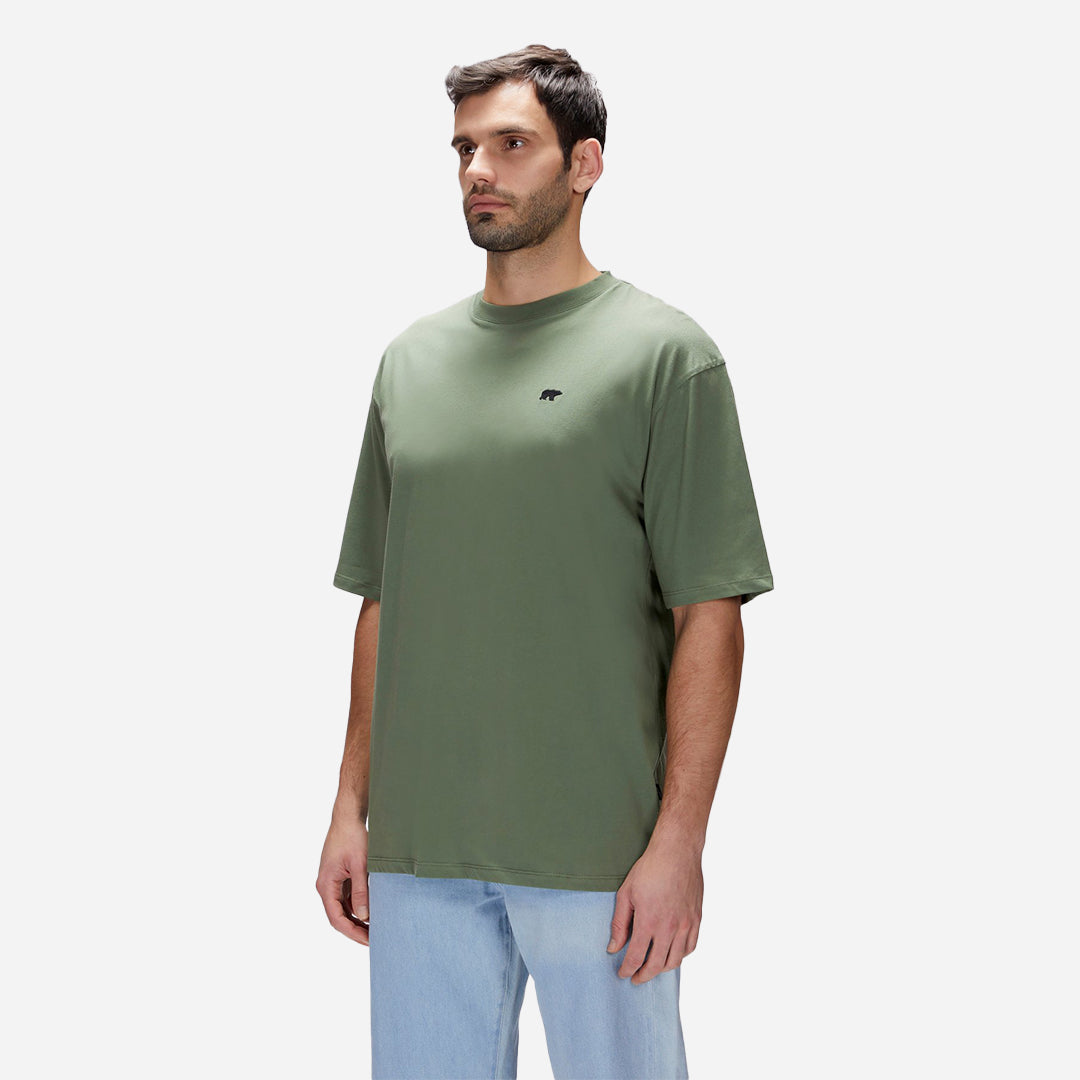 Bad Bear Damon Soluk Yeşil Erkek Oversize Tişört