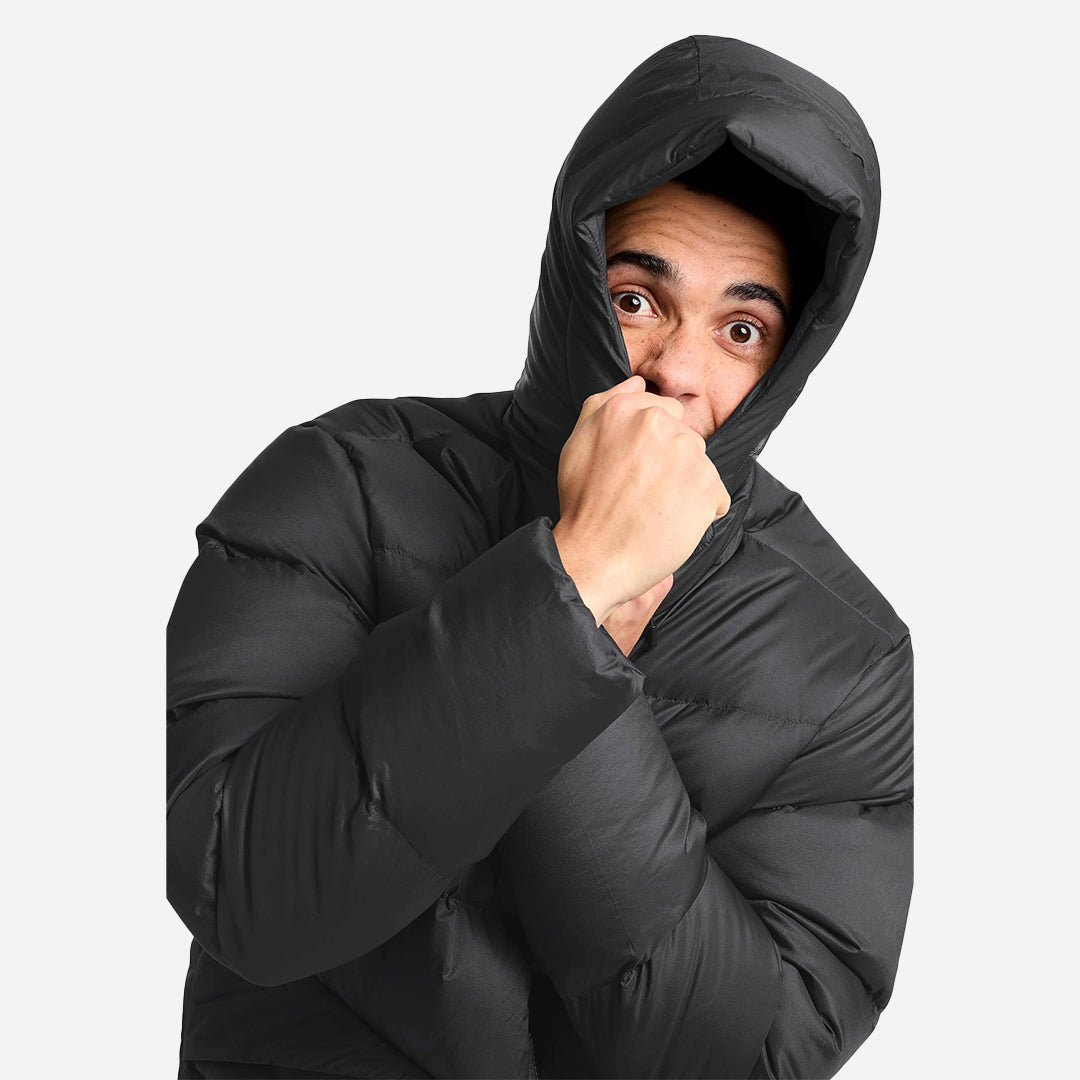 Jack Wolfskin Icy Hill Rds Erkek Siyah Outdoor Ceketi - Siyah