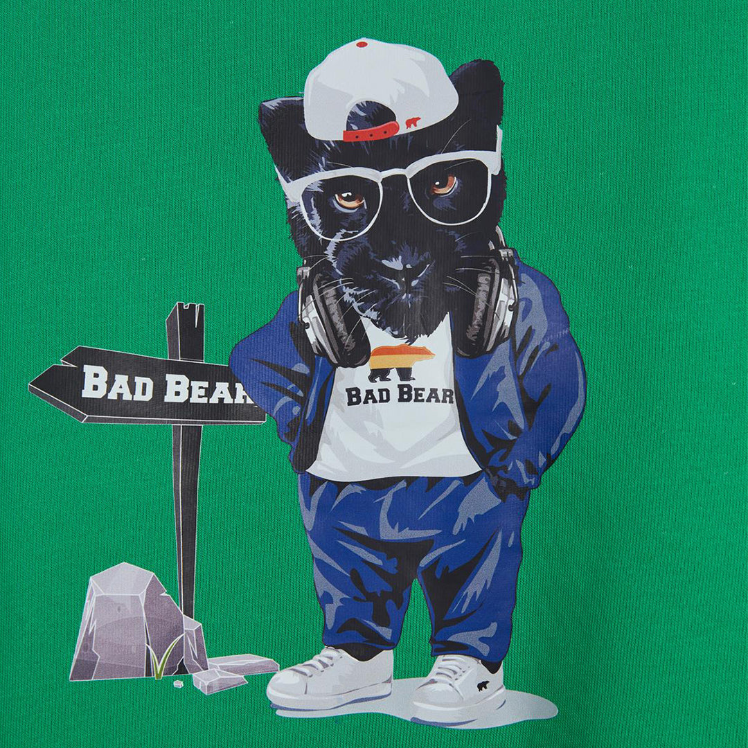 Bad Bear Panther Yeşil Sweatshirt