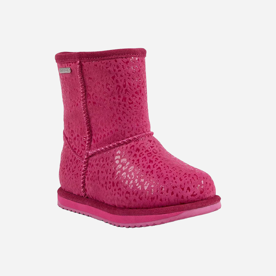 Emu Australia Leopard Brumby Çocuk Pembe Bot - Pembe