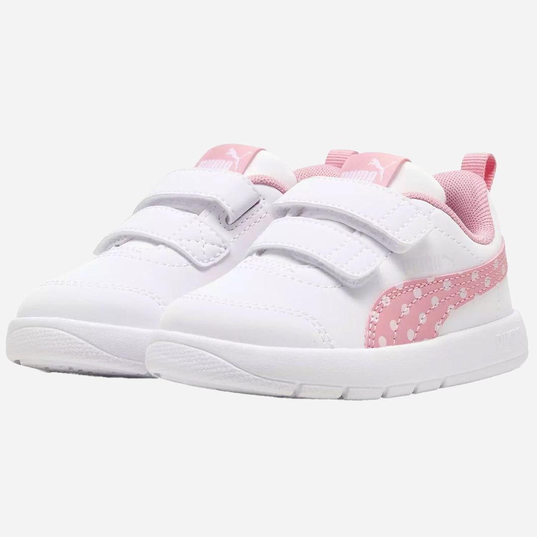 Puma Courtflex V3 Dotty V Inf Ortopedik Bebek Spor Ayakkabı