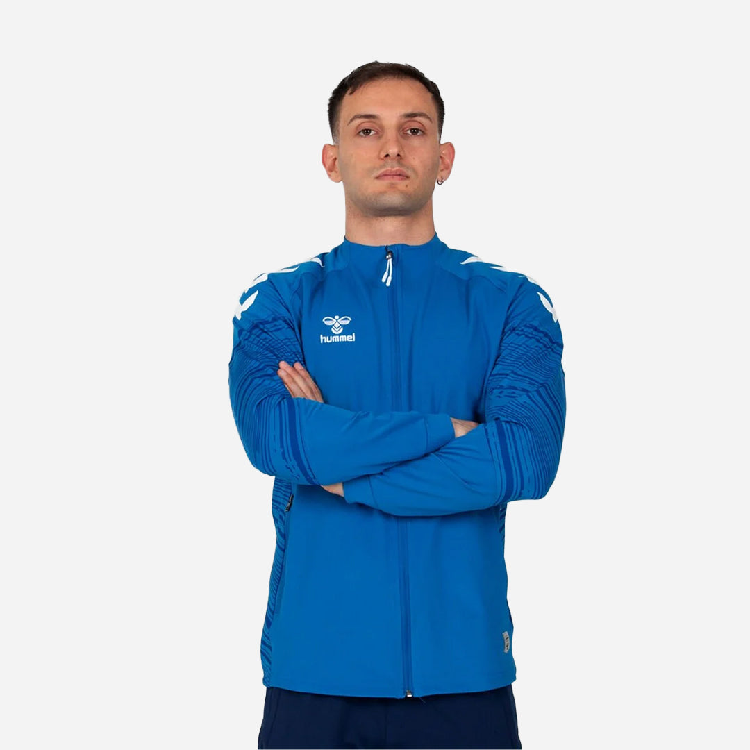 Hummel Line Kamp Eşofman Üstü Unisex Mavi