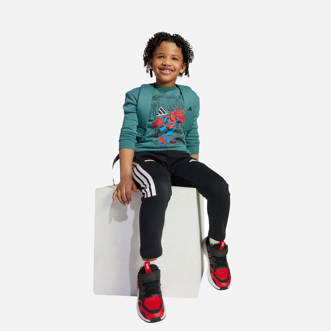 Adidas Lk Mrvl Sm Jog Erkek Çocuk Yeşil Eşofman Takım