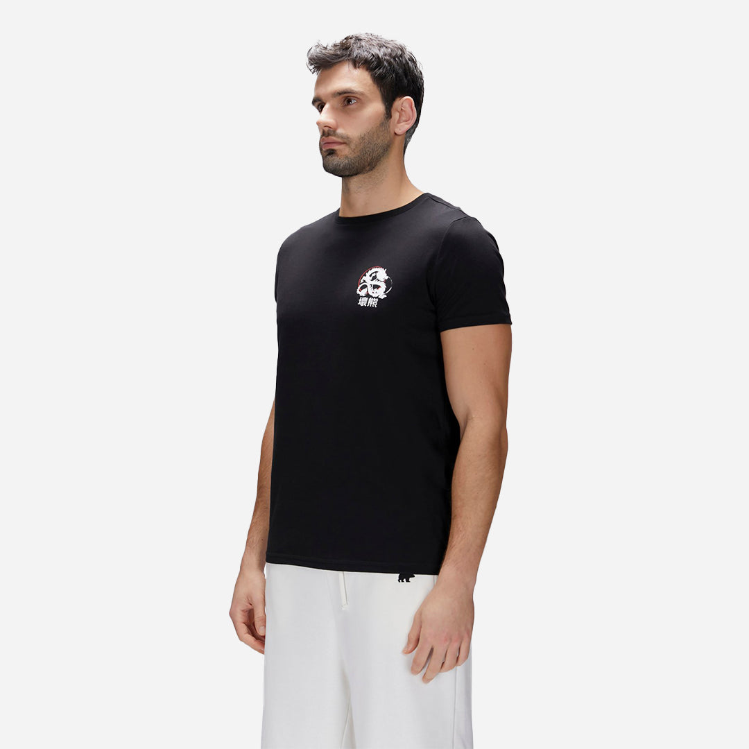 Bad Bear Draco Siyah Erkek Baskılı Tişört