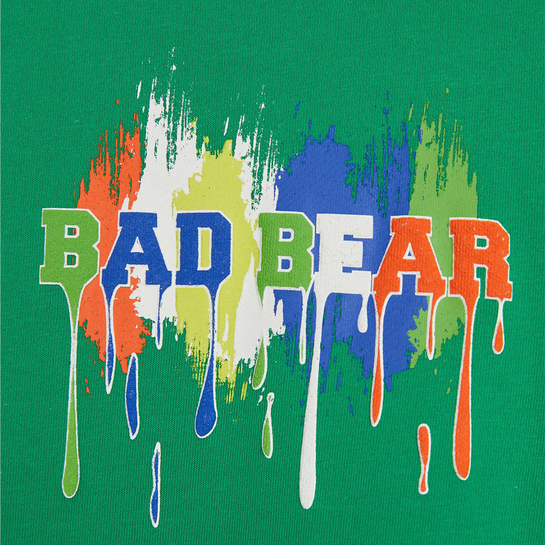 Bad Bear Hued Yeşil Baskılı Sweatshirt