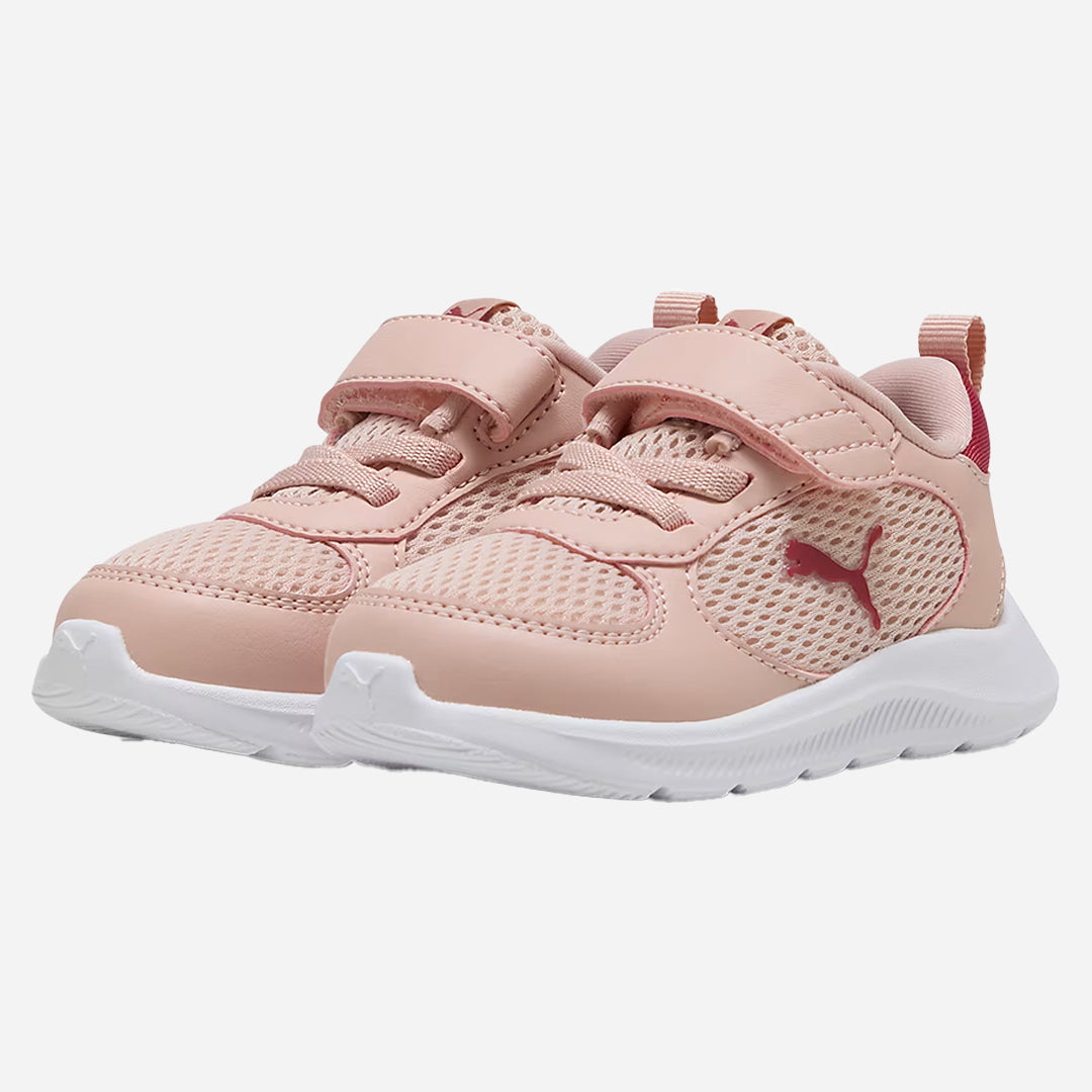 Puma Fun Racer 2 AC+ PS Unisex Çocuk Pembe Cırtlı Spor Ayakkabı