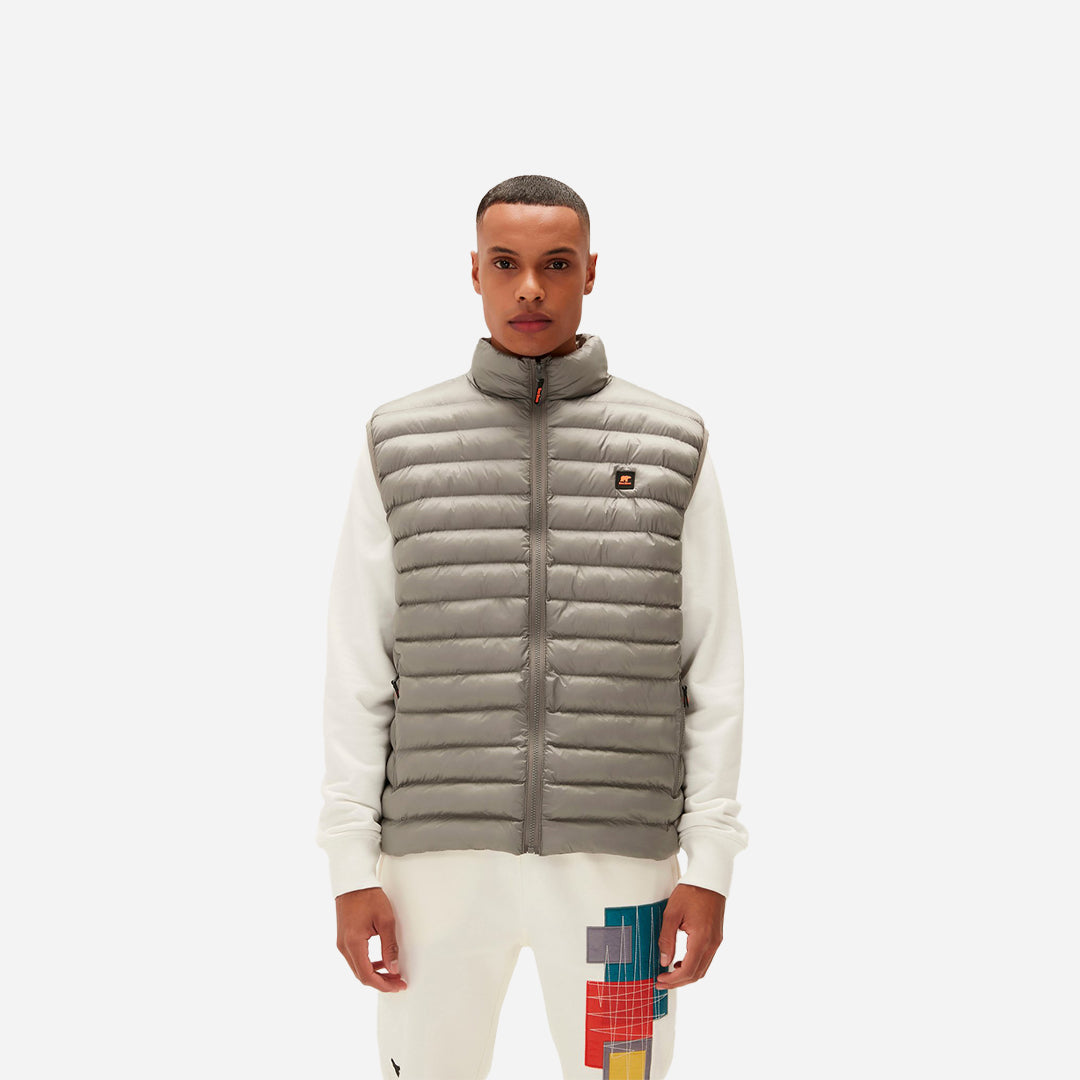 Bad Bear Archer Vest Gri Puffer Yelek