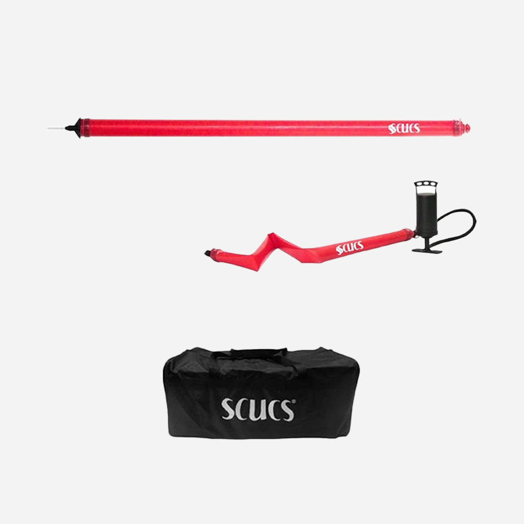 Scucs Profesyonel Çivili Şişme Slalom Çubuğu 6'lı Set SCX 1164