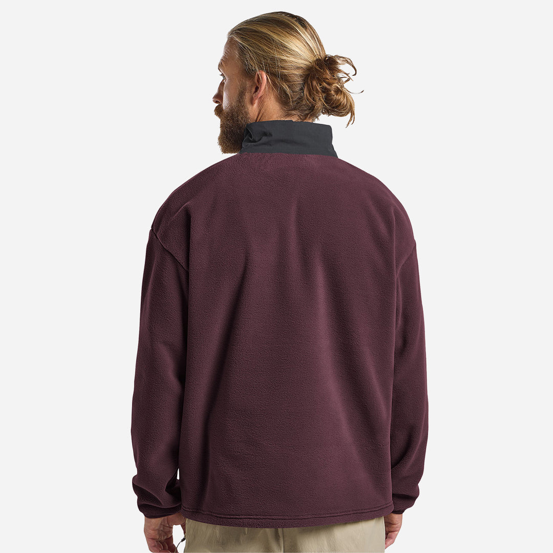 Jack Wolfskin Sumetro Hz M Erkek Outdoor Polar Bordo