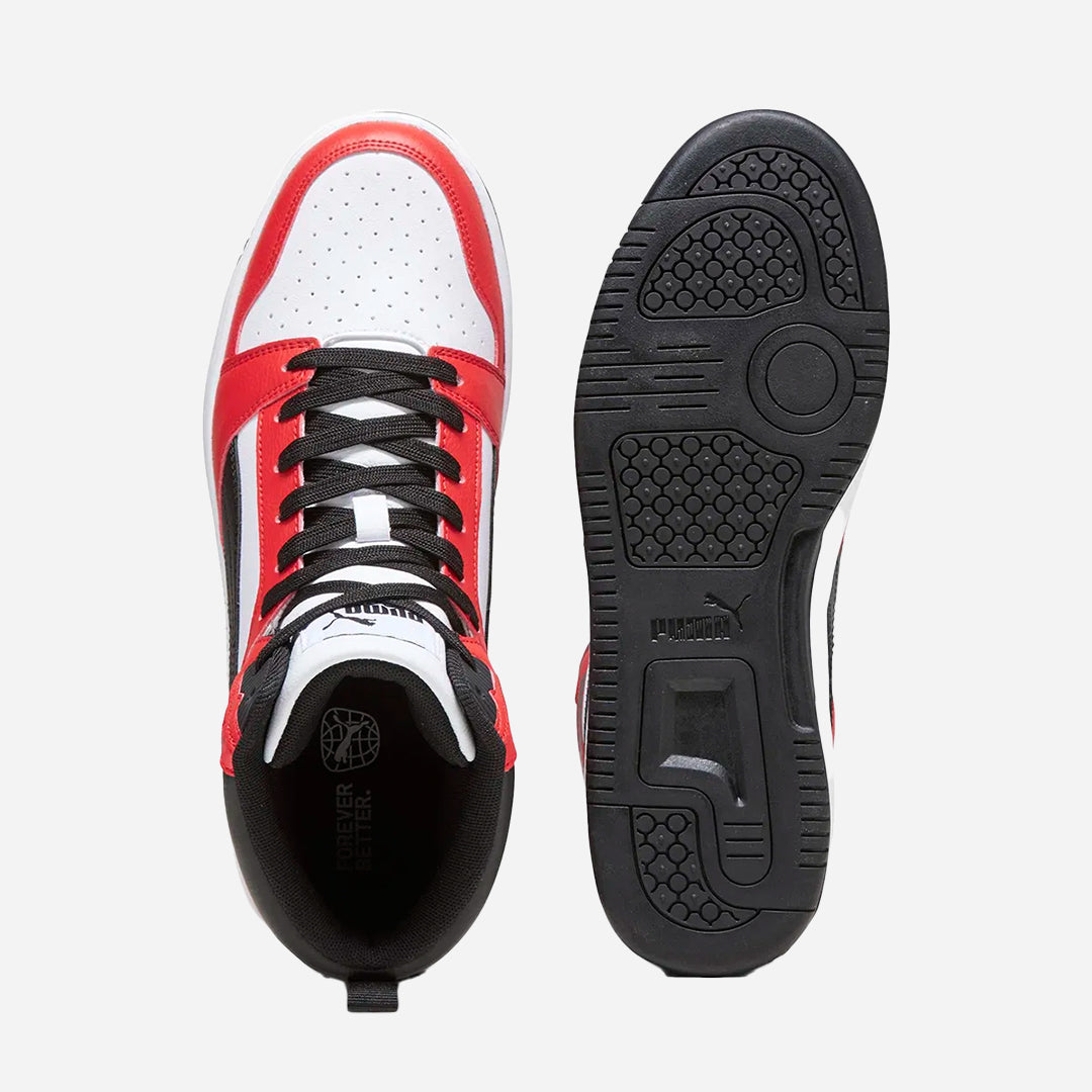 Puma Rebound V6 Kırmızı Beyaz Günlük Ayakkabı