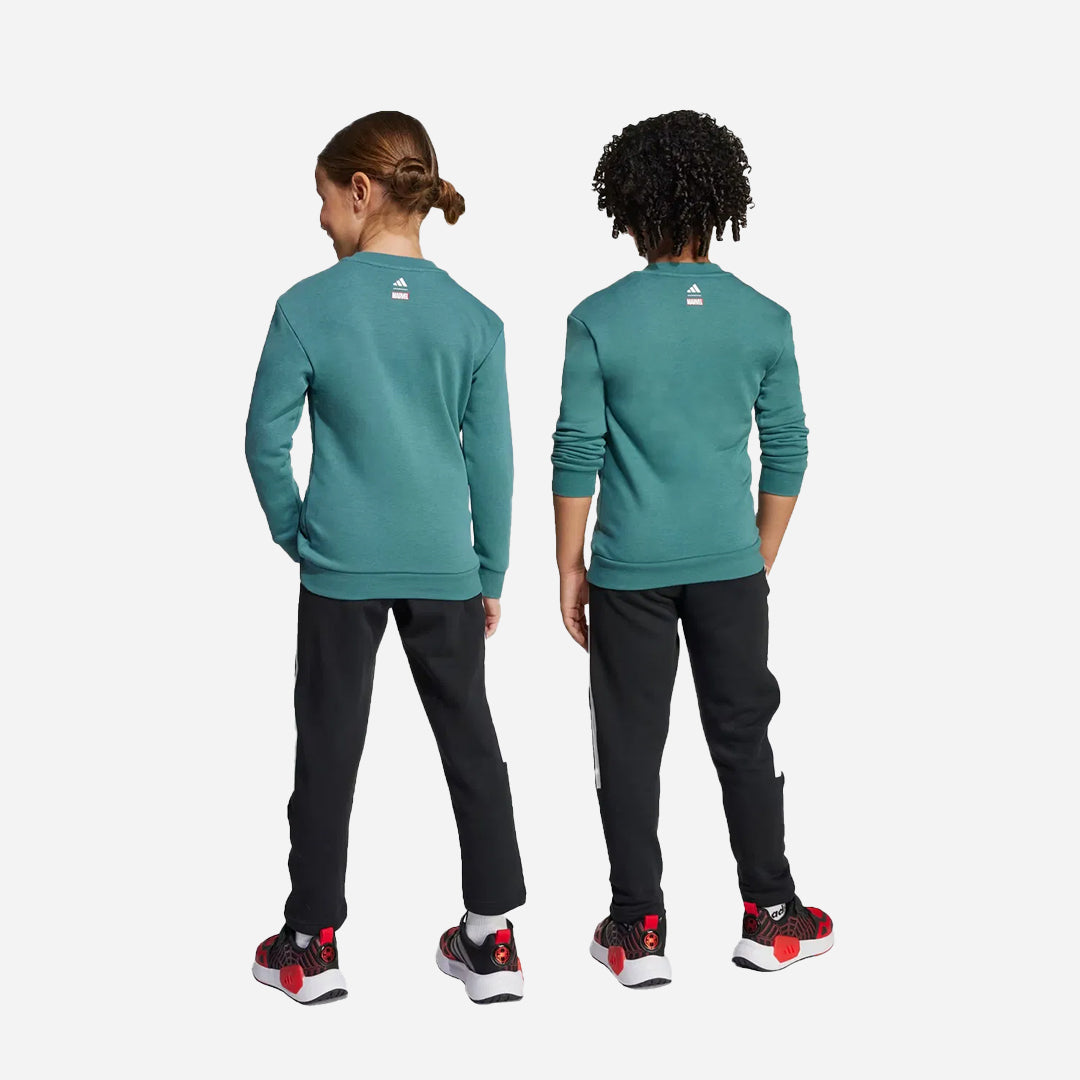 Adidas Lk Mrvl Sm Jog Erkek Çocuk Yeşil Eşofman Takım