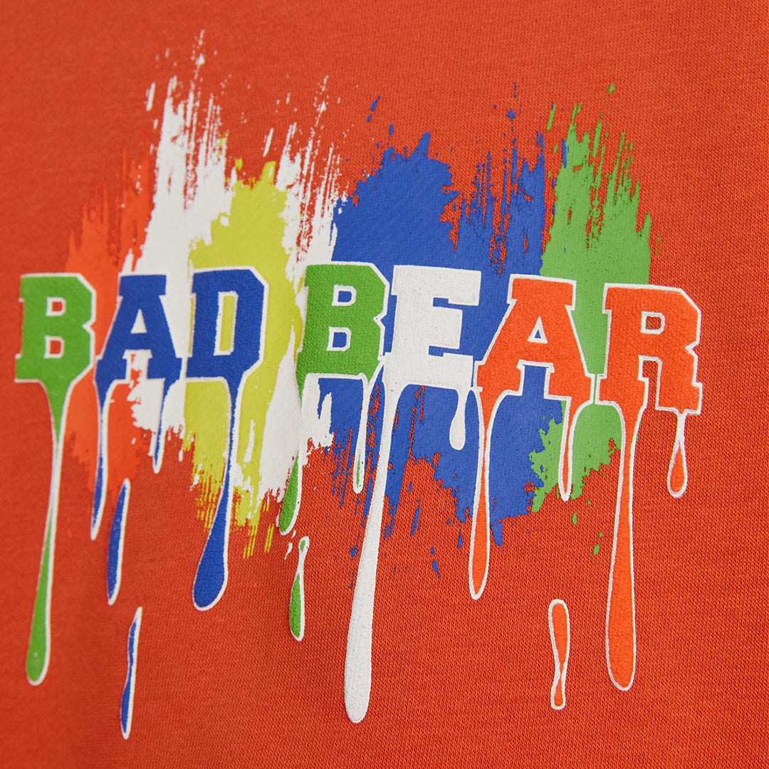 Bad Bear Hued Turuncu Baskılı Sweatshirt