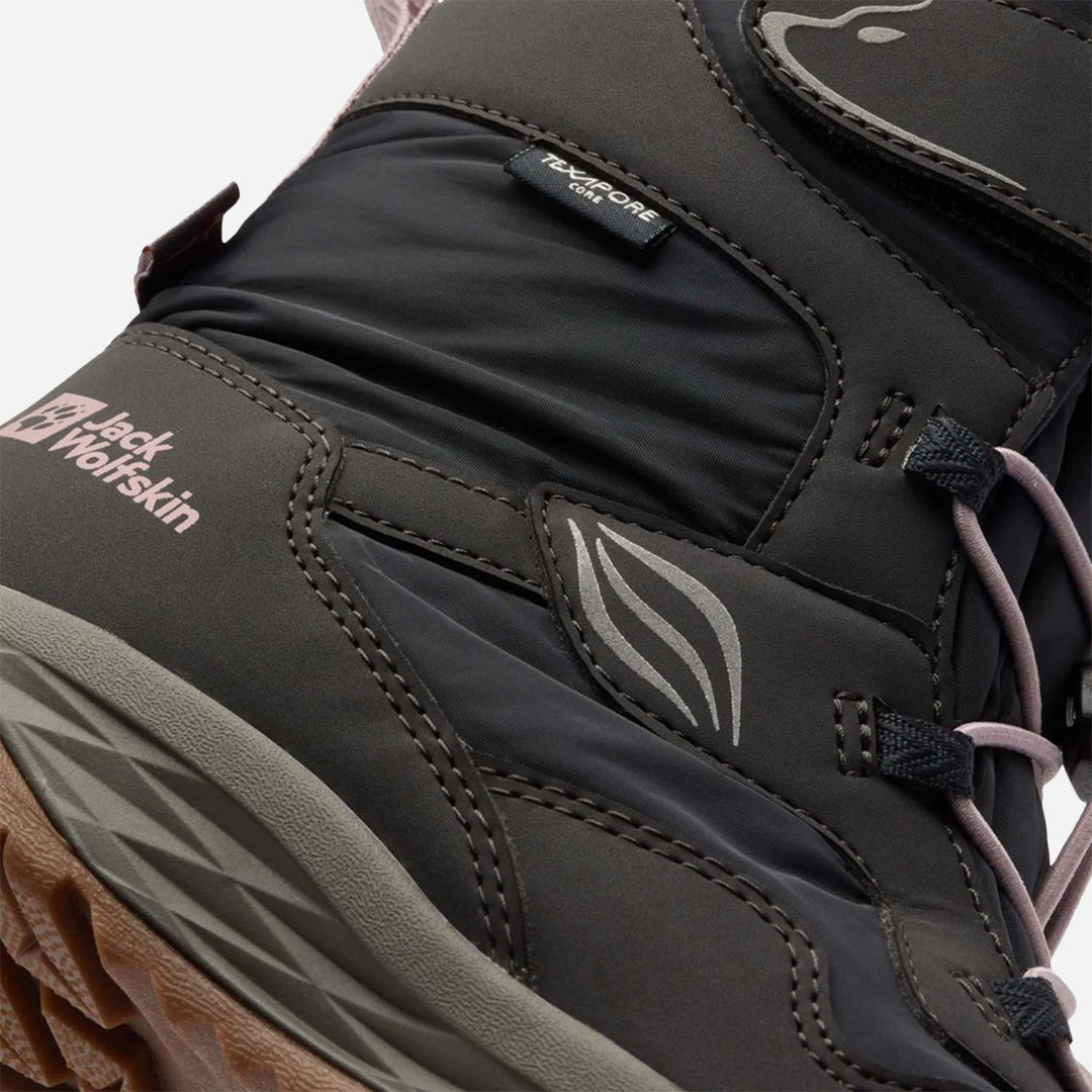 Jack Wolfskin Polar Bear-g Texapore High Vc K Unisex Çocuk Gri Bot Antrasit