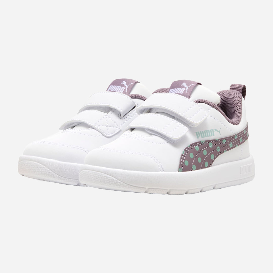 Puma Courtflex V3 Dotty V Inf Ortopedik Bebek Spor Ayakkabı