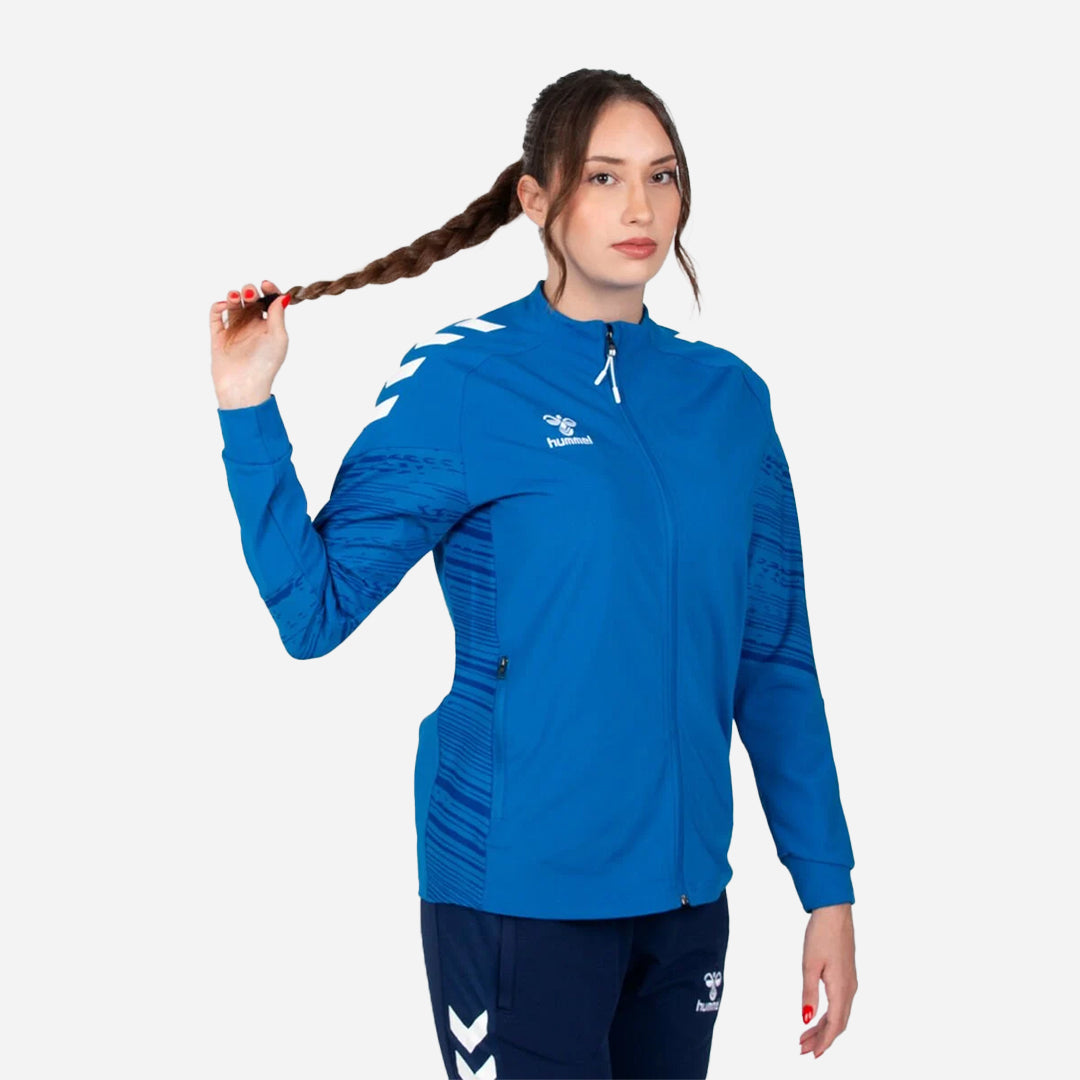 Hummel Line Kamp Eşofman Üstü Unisex Mavi