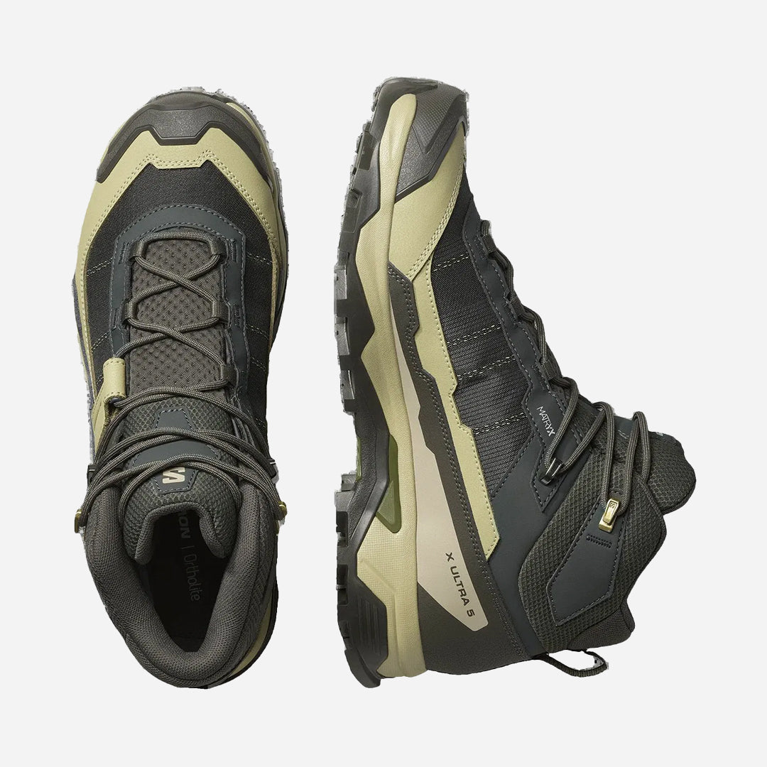 Salomon X Ultra 5 Mid Gore-Tex Erkek Yeşil Bot