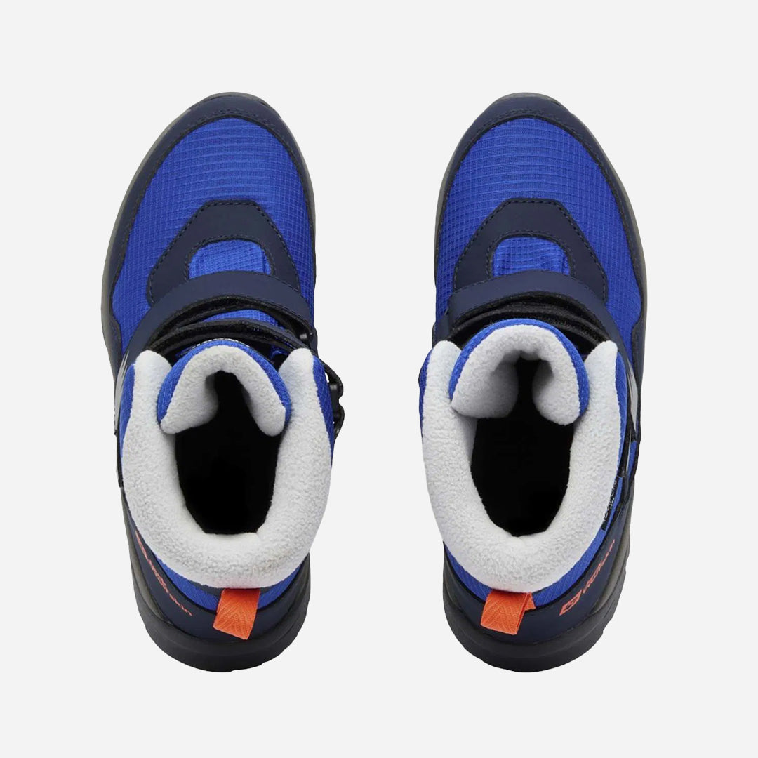 Jack Wolfskin Polar Bear-b Texapore Mid Vc K Unisex Çocuk Mavi Bot Mavi