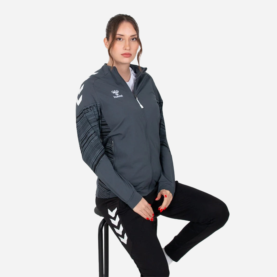 Hummel Line Kamp Eşofman Üstü Unisex Antrasit