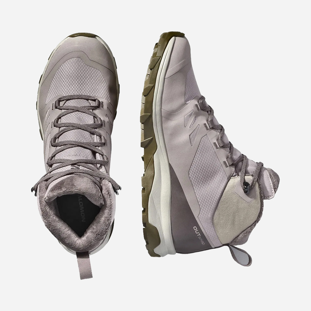 Salomon Outsnap Climasalomon Waterproof Kadın Kahverengi Bot