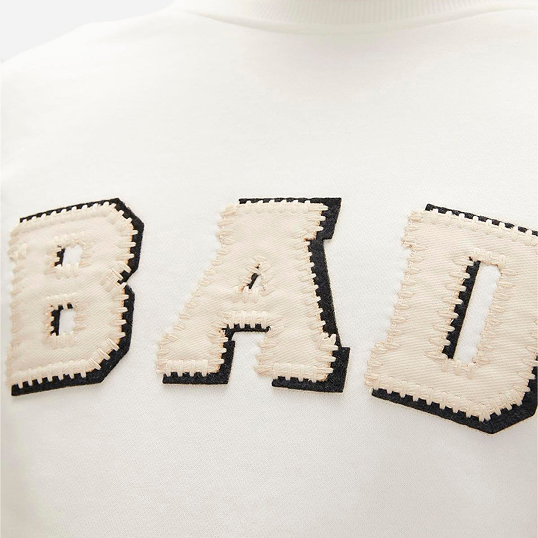 Bad Bear Felt Crewneck Sweatshirt