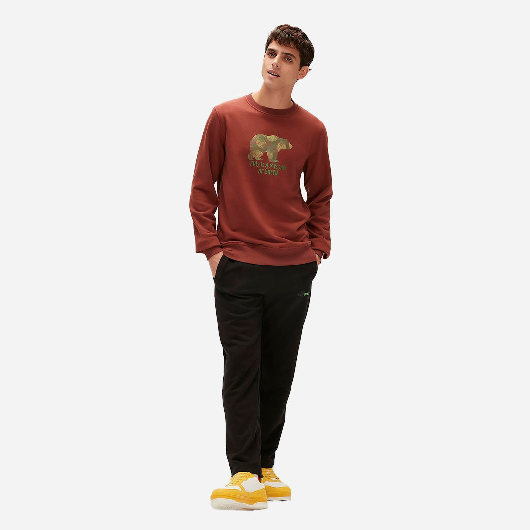 Bad Bear Re-Finger Recycle Woody Erkek Sweatshirt