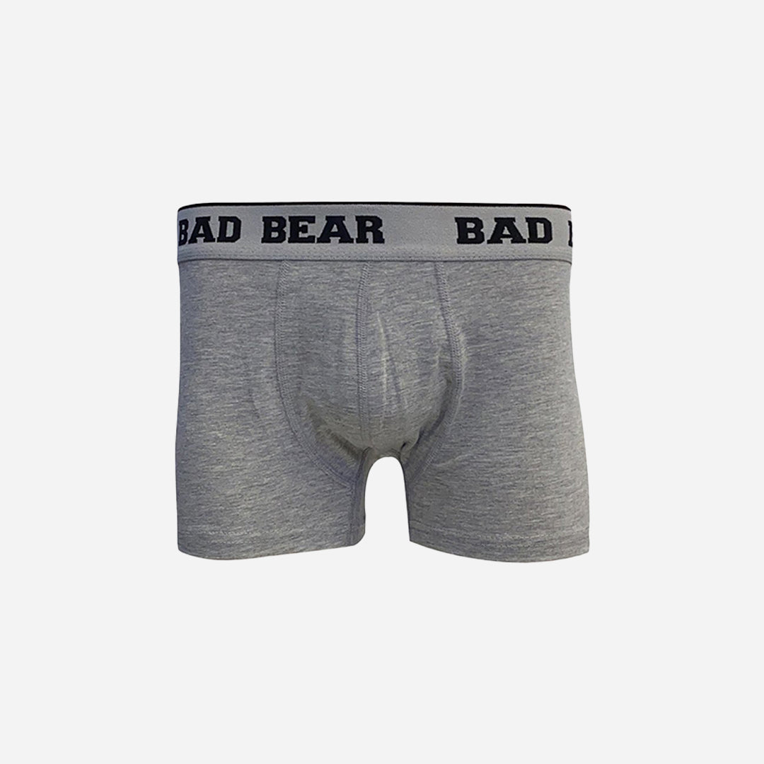 Bad Bear Basic Gri Melanj Erkek Boxer