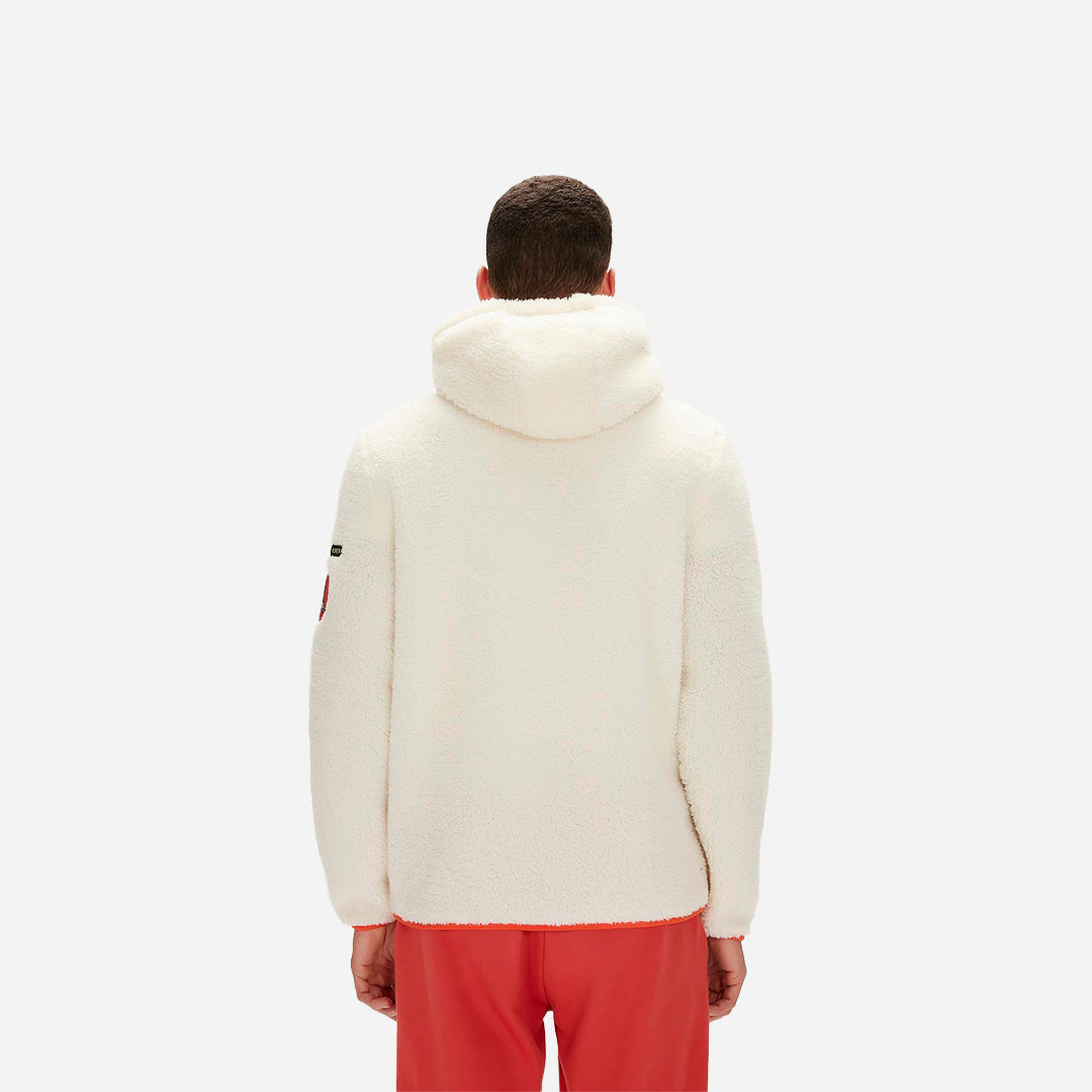 Bad Bear Bowie Beyaz King Size Erkek Polar Sweatshirt