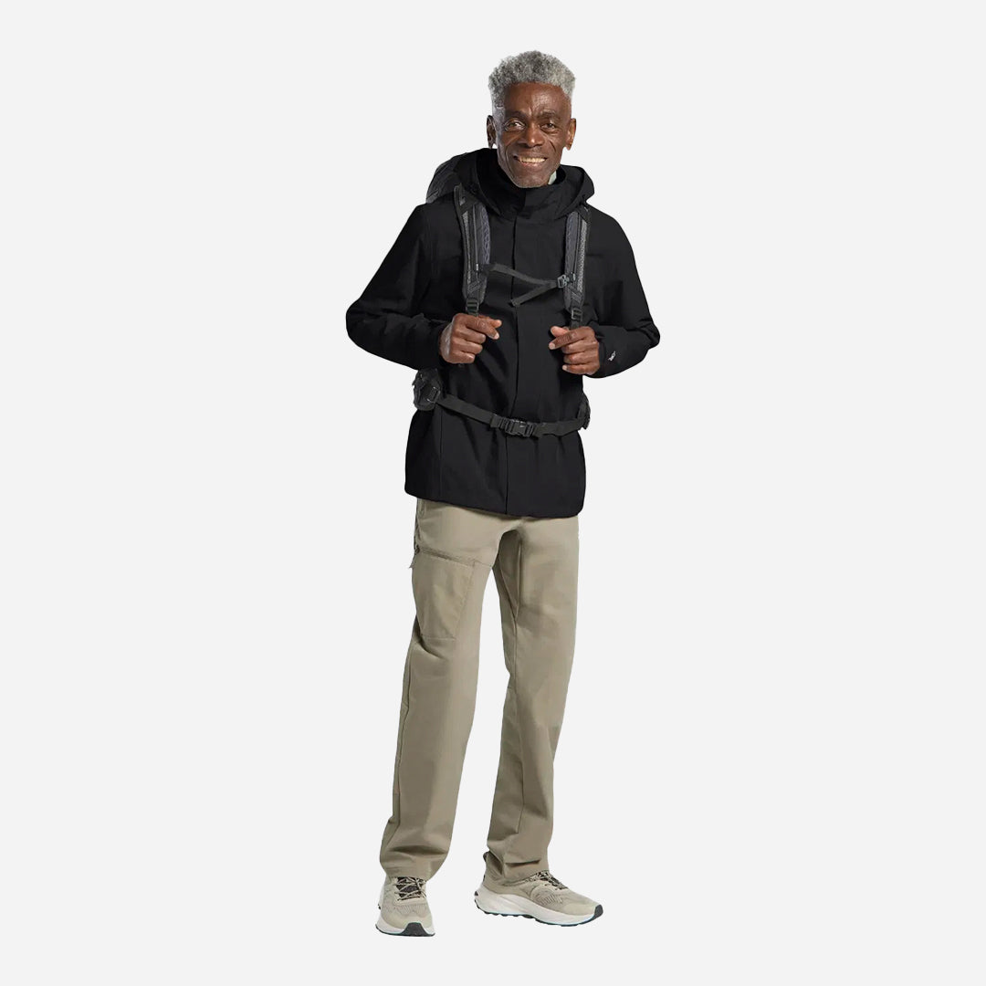 Jack Wolfskin Trailtime 2l Erkek Siyah Outdoor Ceketi