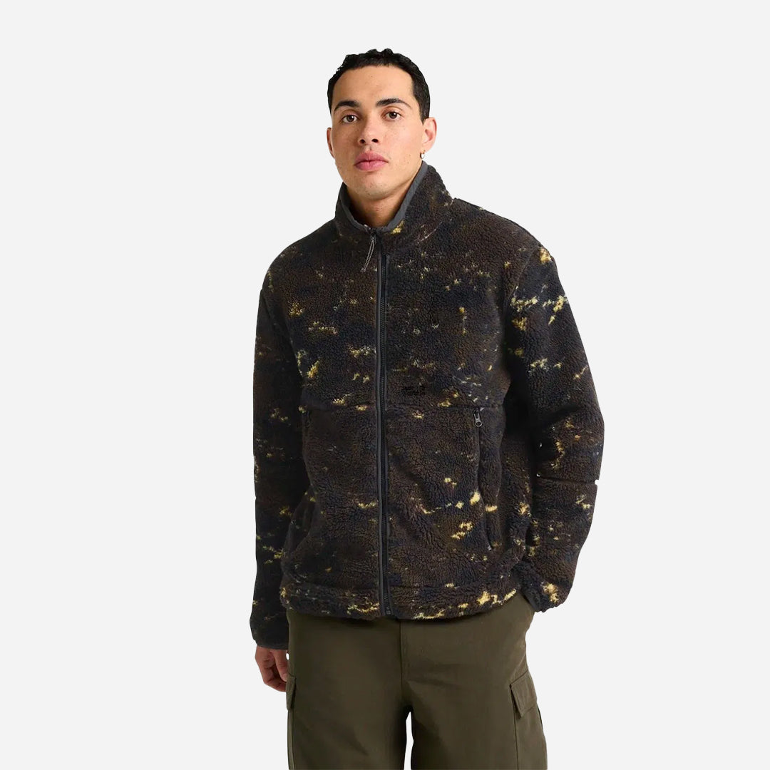 Jack Wolfskin Stone Lite Aop Erkek Siyah Outdoor Ceketi