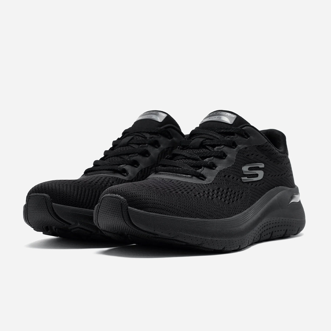 Skechers Arch Fi̇t 2.0 Bi̇g League Kadın Siyah Günlük Ayakkabı