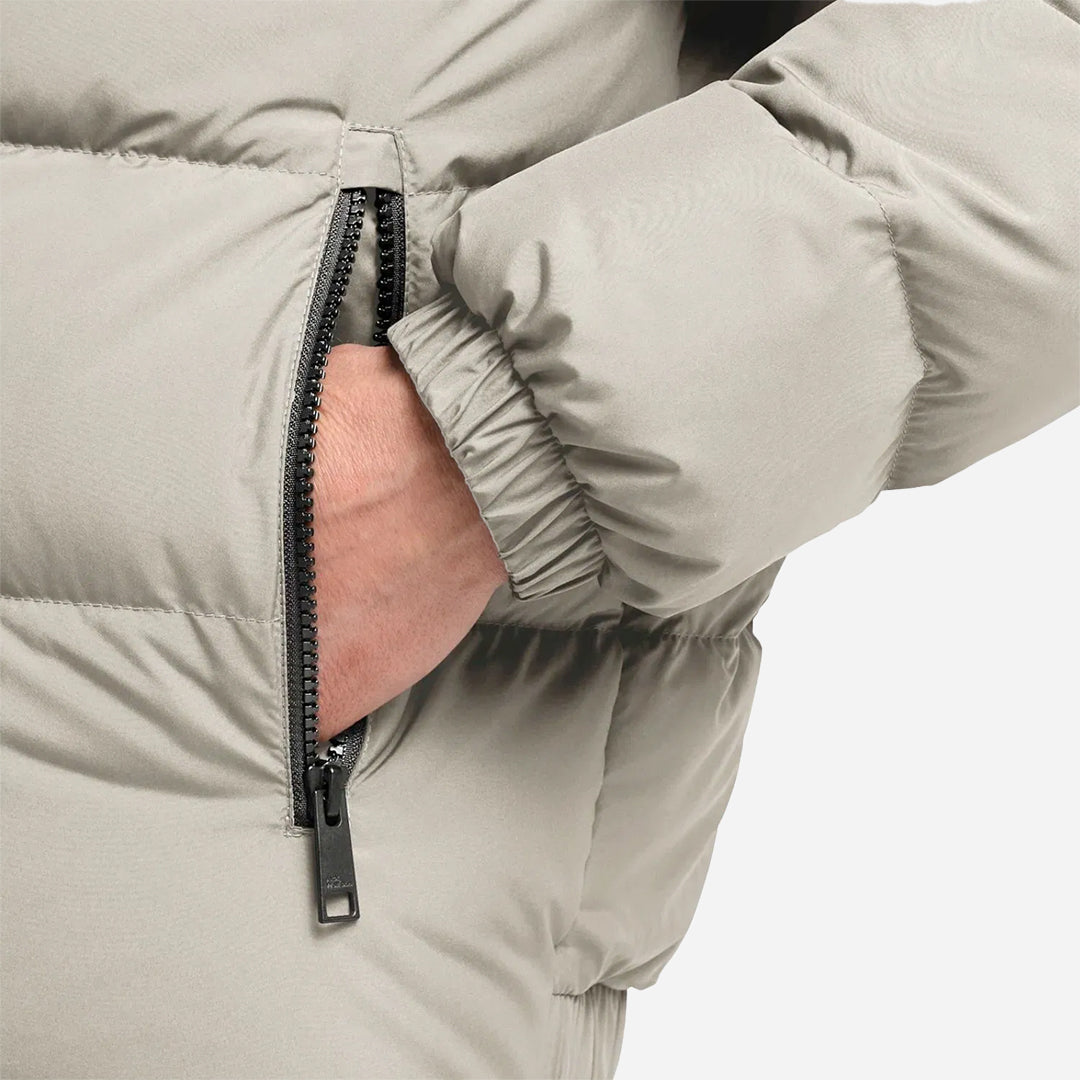 Jack Wolfskin Frozen Palace Rds Kadın Bej Outdoor Ceketi