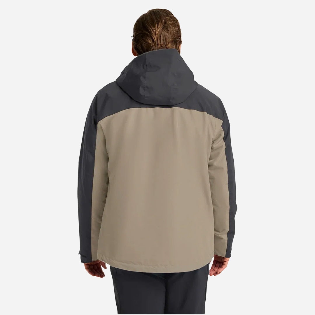 Jack Wolfskin Wild Places 3in1 Erkek Bej Outdoor Ceketi