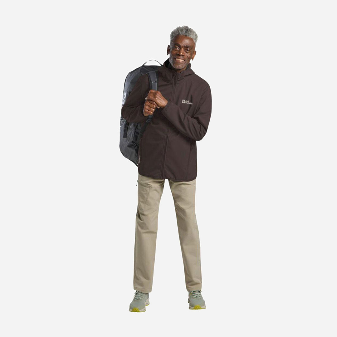 Jack Wolfskin Bornberg Hoody Kahverengi Erkek Mont