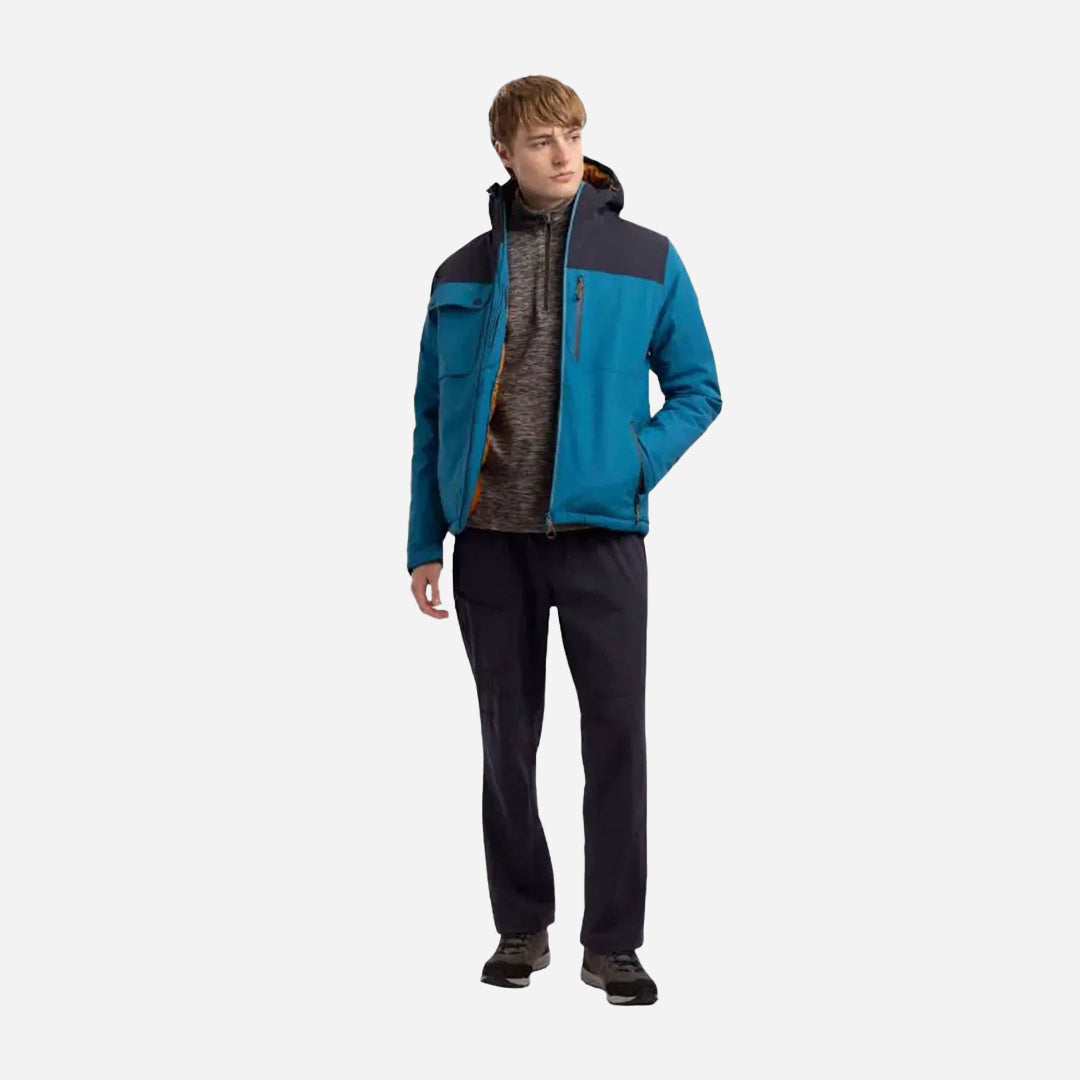 Trespass Eastwell Padded Erkek Mavi Outdoor Ceketi