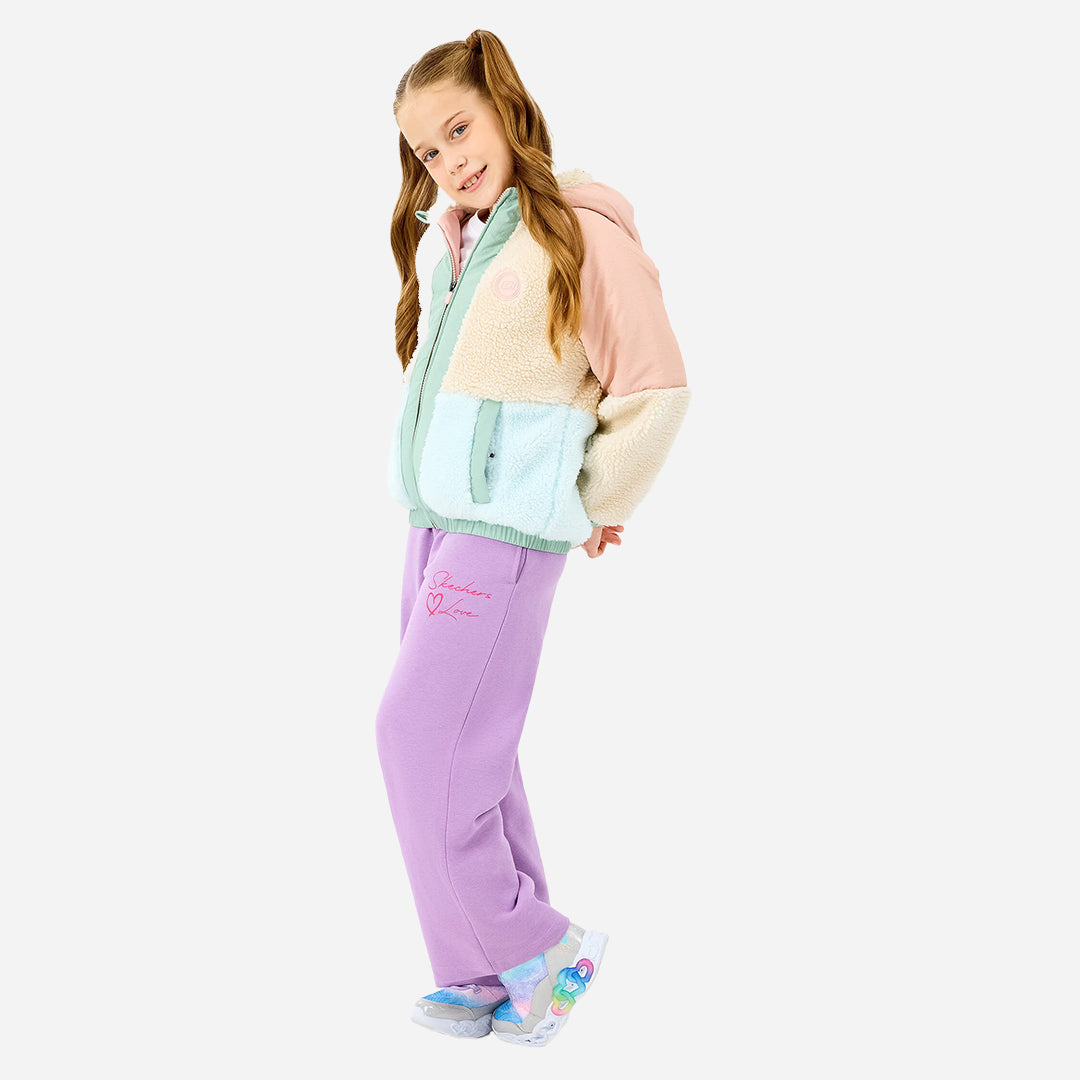 Skechers G Sherpa Sherpa Kız Çocuk Pembe Ceket