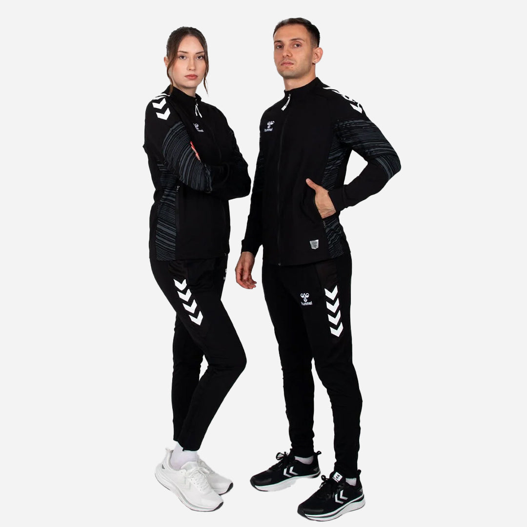Hummel Line Kamp Eşofman Üstü Unisex Siyah