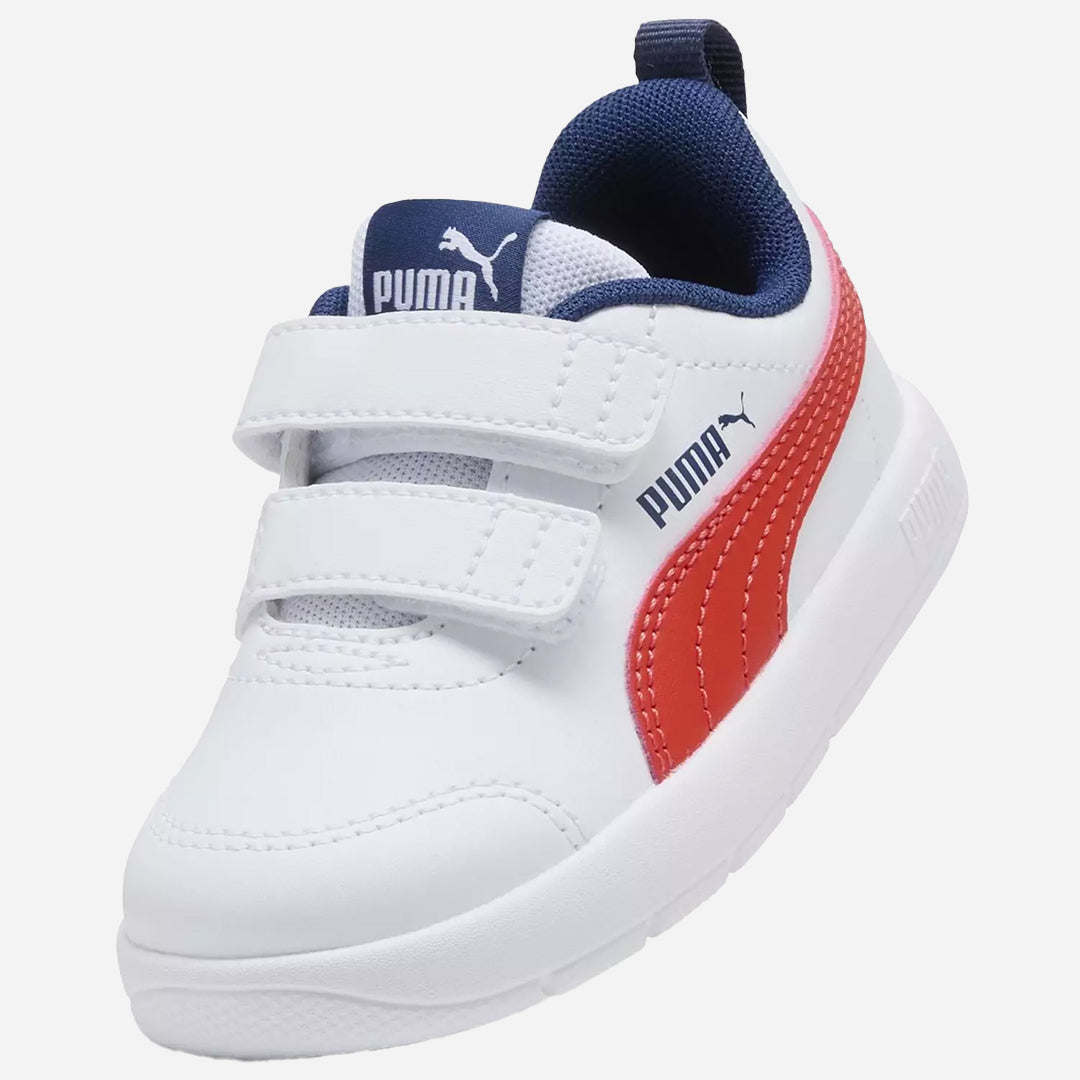 Puma Courtflex V3 V Bebek Siyah Spor Ayakkabısı