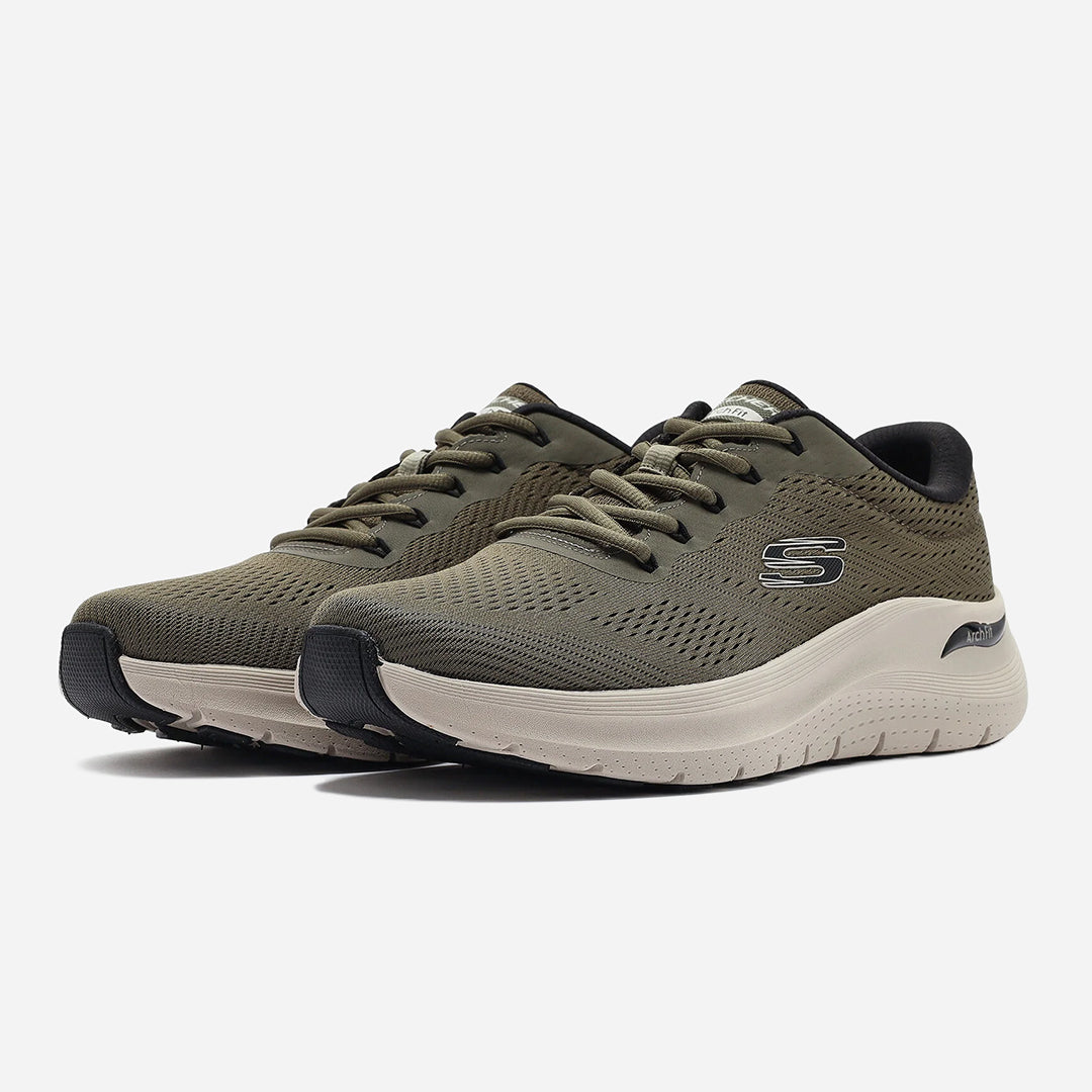 Skechers Arch Fit 2.0 Erkek Yeşil Günlük Ayakkabı