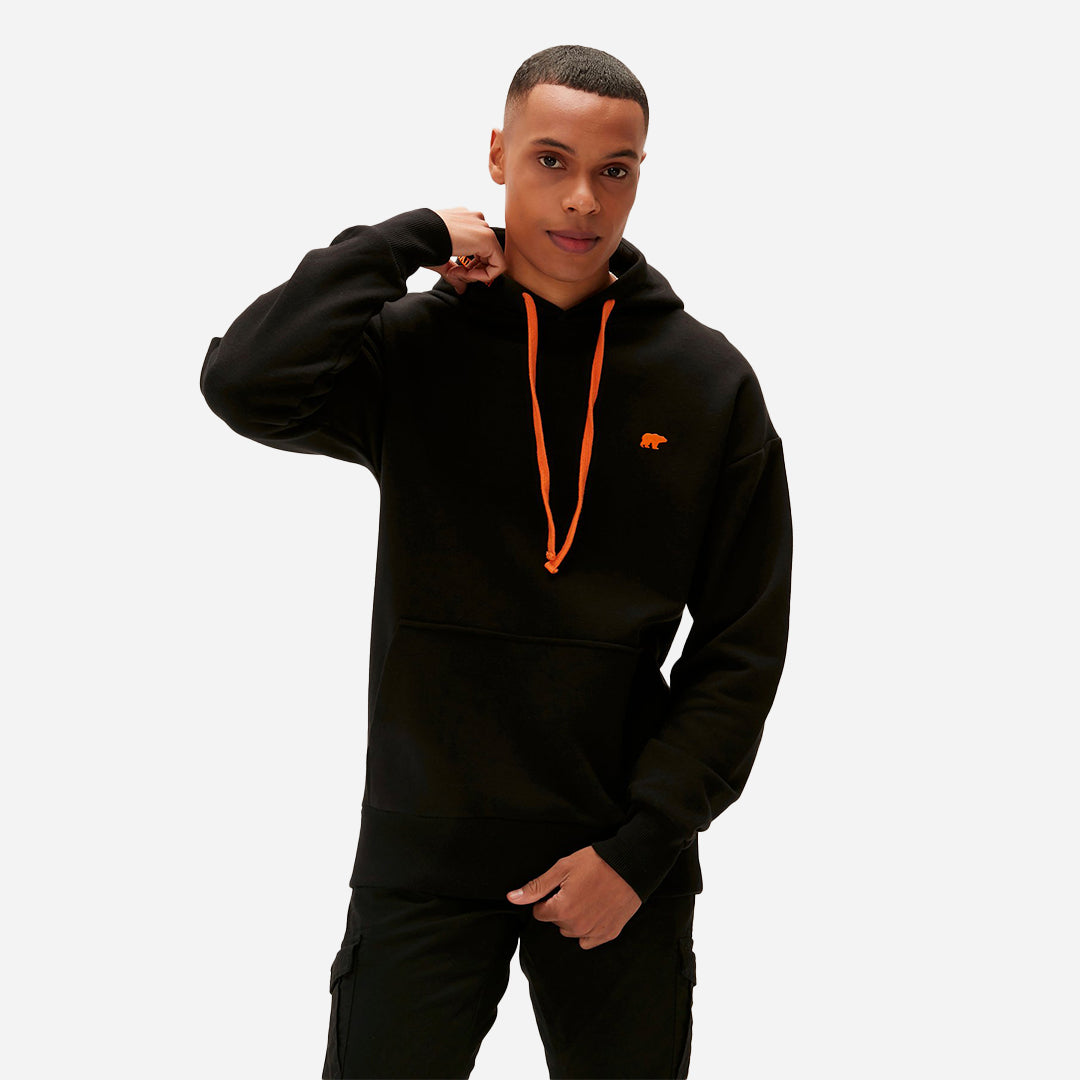 Bad Bear Blaze Balck Erkek Hoodie