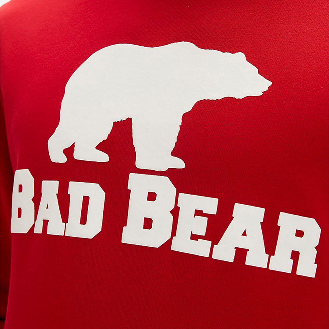 Bad Bear Crewneck Crimson Erkek Sweatshirt